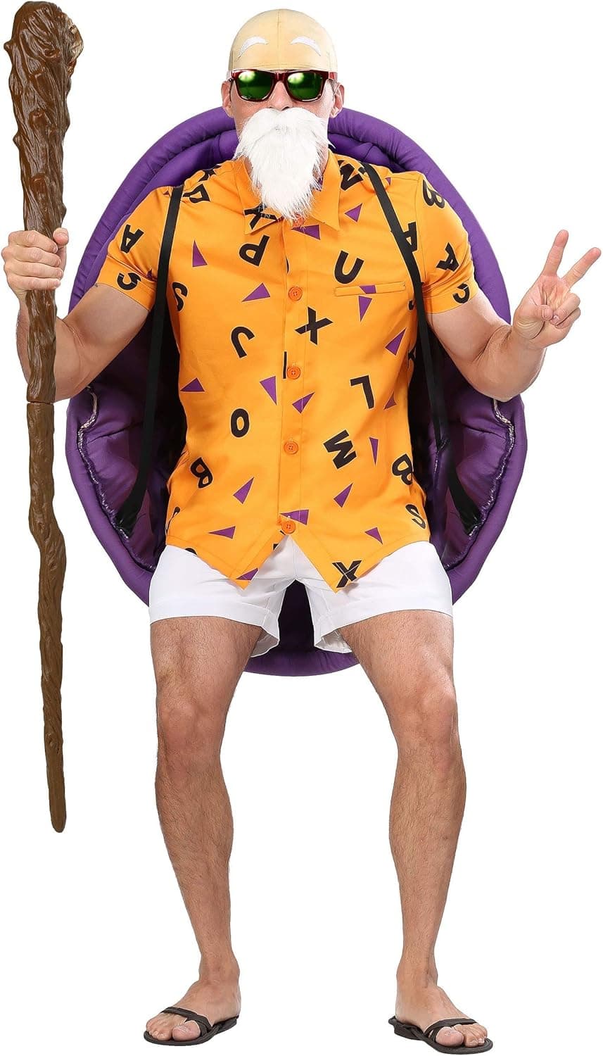 Plus Size Dragon Ball Z Master Roshi Costume