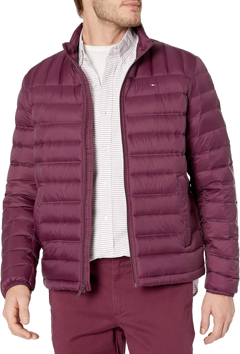 Tommy Hilfiger Men's Packable Down Puffer Jacket