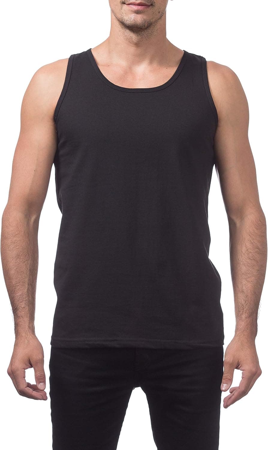 Pro Club Men’s Heavyweight Cotton Tank Top Outerwear