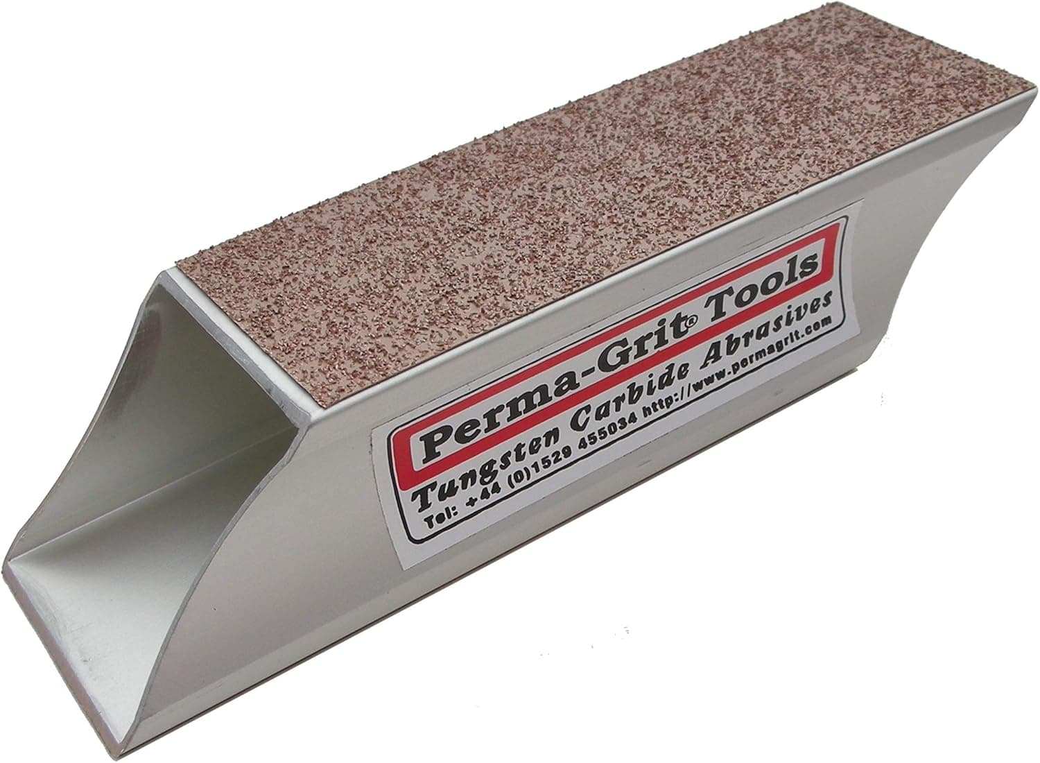 Perma-Grit Wedge Block, Tungsten Carbide, 2 sided, Sanding Block, 5.5" x 2"