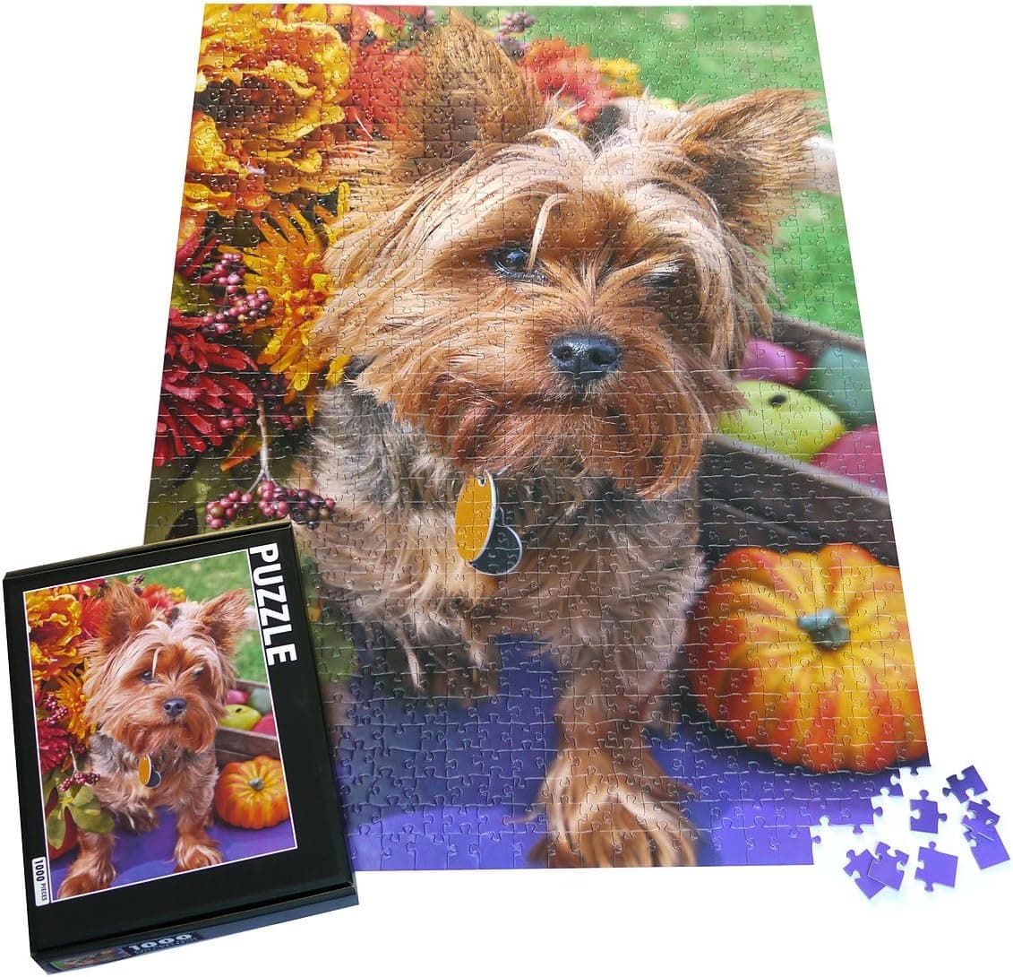 PuzzlePerfect - Large 1000 Piece Personalized Photo Jigsaw Puzzle, 20x28in