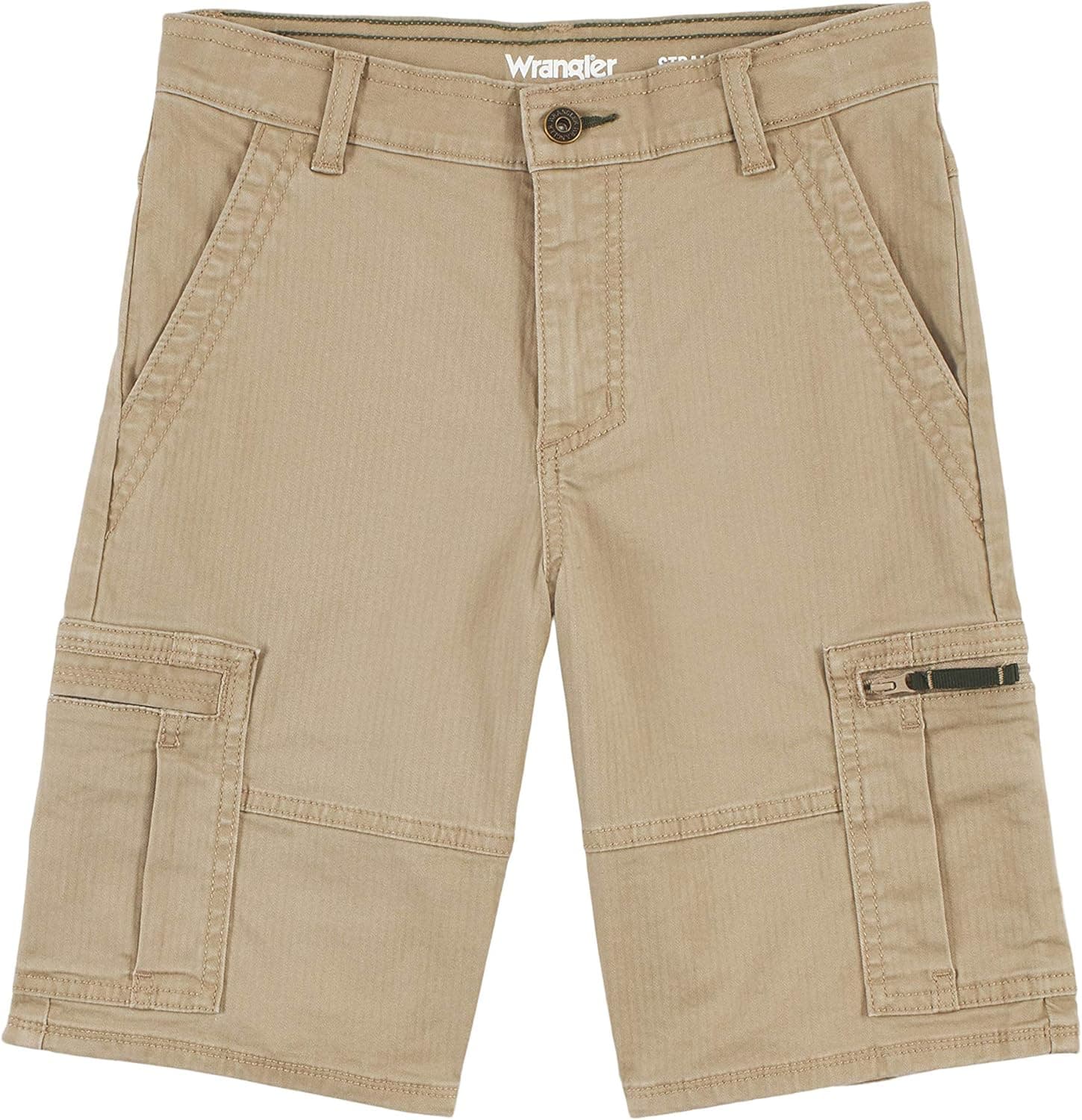 Wrangler Boys' Straight Fit Cargo Shorts