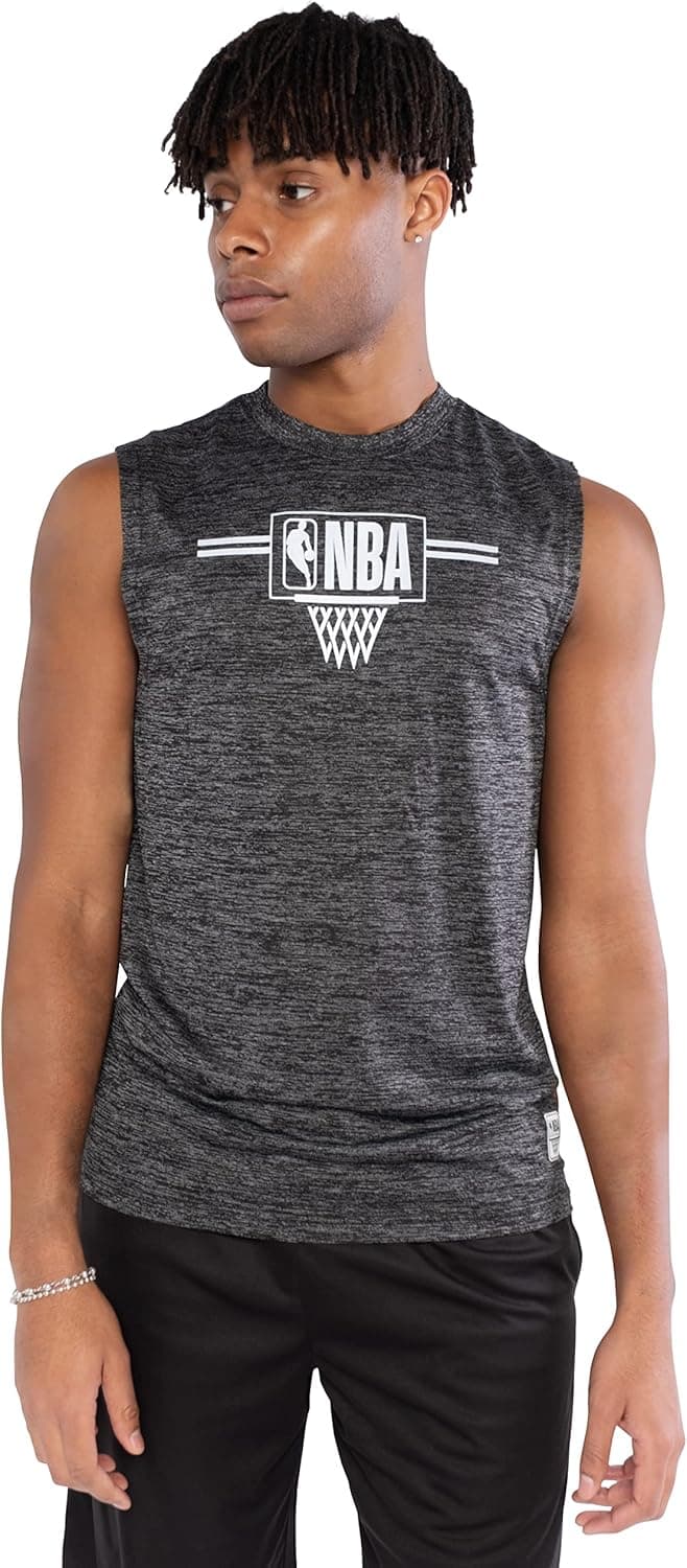 NBA Men’s Soft Active Sleeveless Tank Top T-Shirt