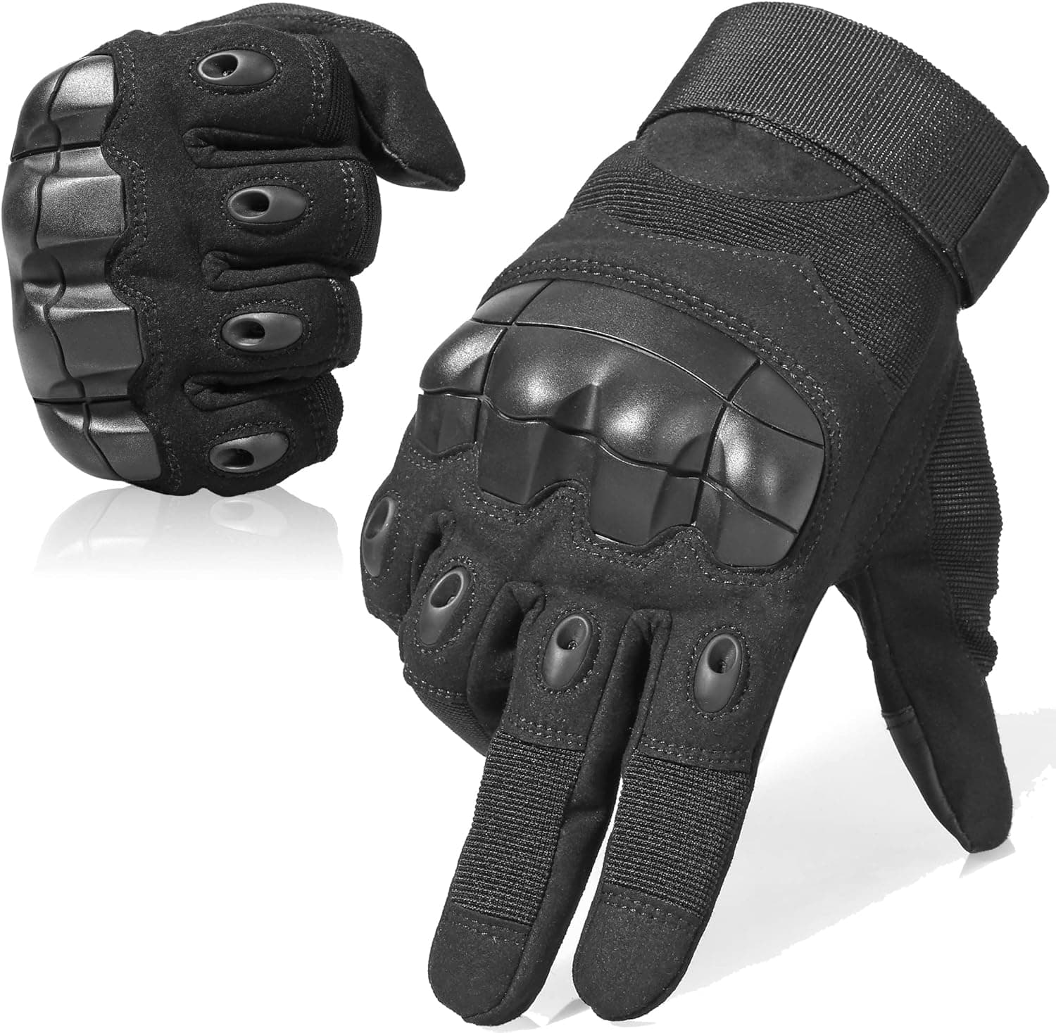 wtactful Tactical Fingerless Gloves for Motorbike Motorcycle Cycling Climbing Hiking Hunting Gloves
