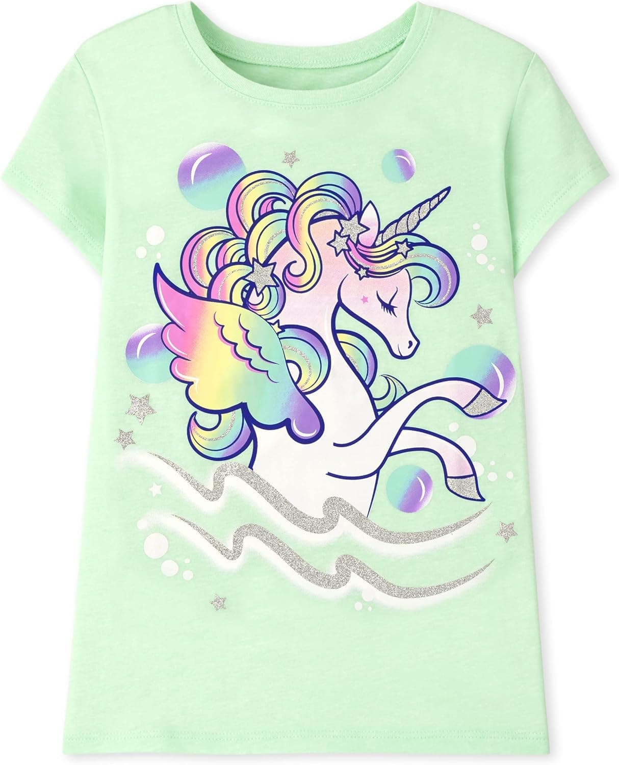 The Children's Place Girls Short Sleeve Graphic T-Shirt