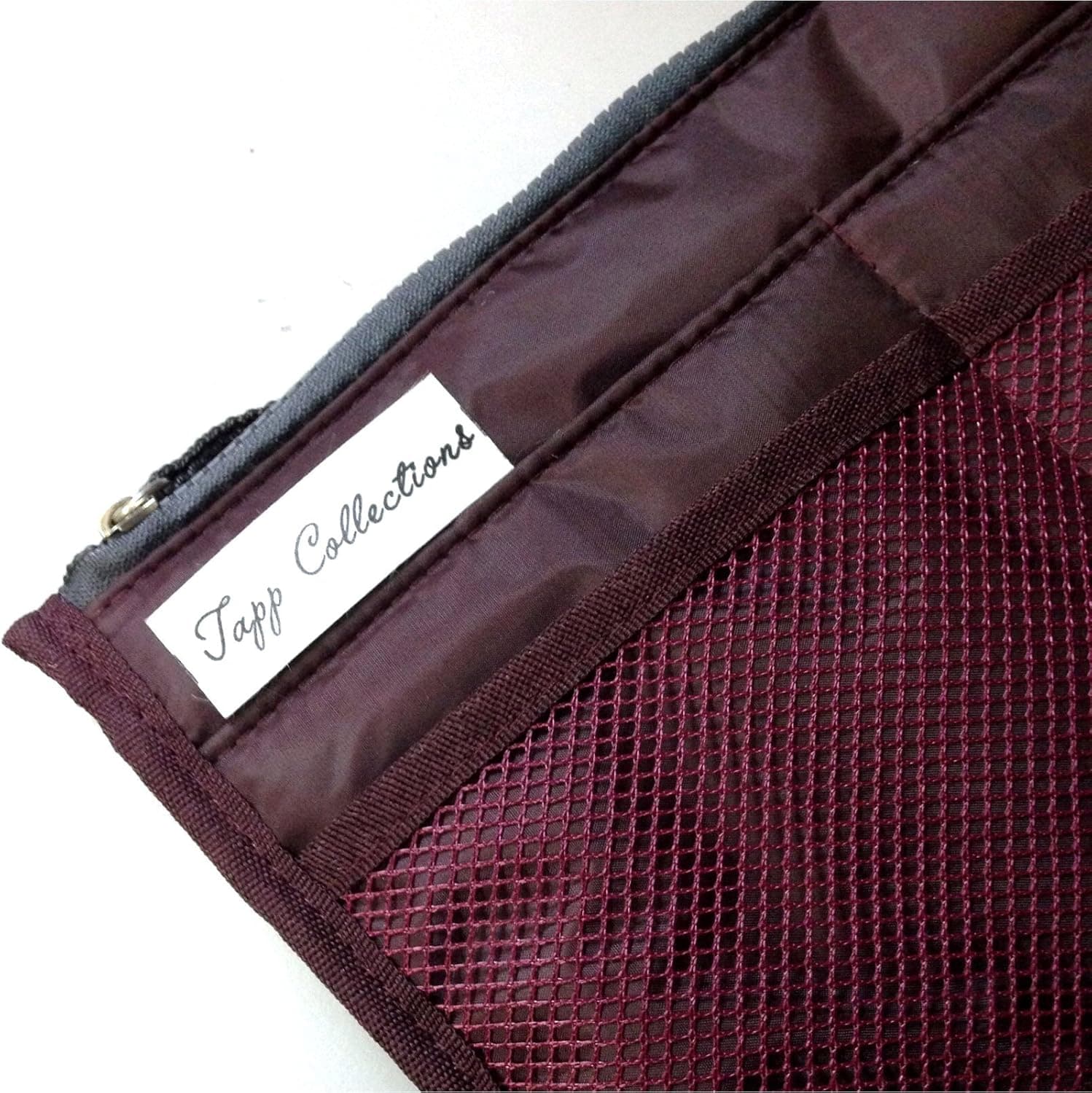 Tapp C. Multi-pocket Nylon Purse Insert Organizer - Orange