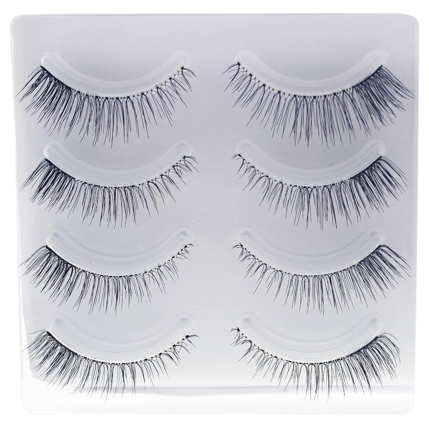 Miche Bloomin False Eyelashes, 5 Girl Wink for Women, 4 Count