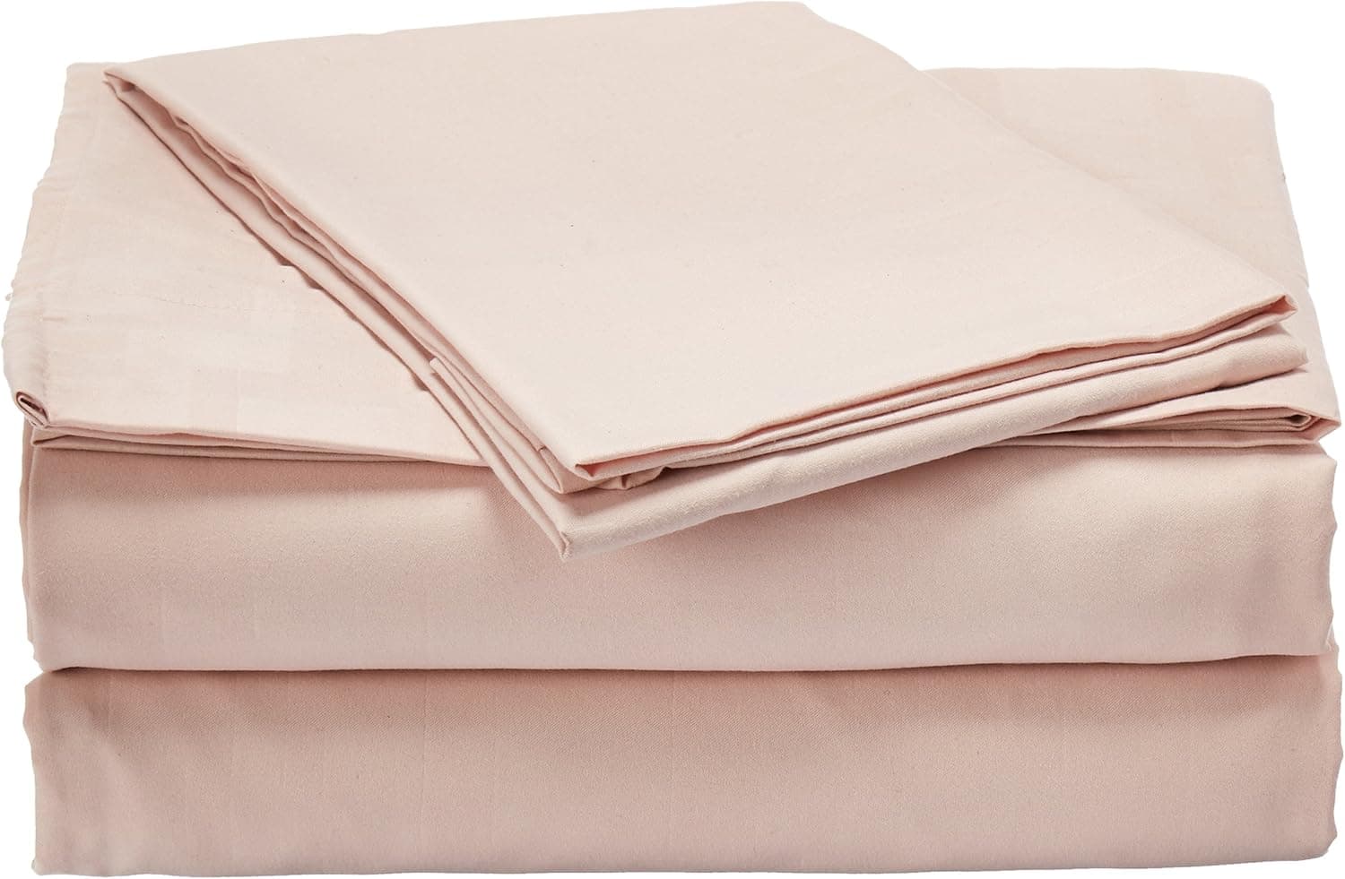 Natural Comfort Embossed Microfiber Sheet Set, Pink, Twin