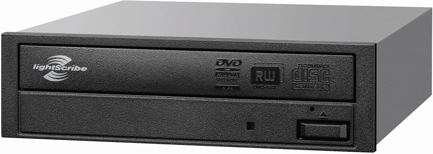 Sony NEC Optiarc AD-7241S-0B 24X Dual Layer DVD+/-RW SATA Drive with LightScribe, Bulk (Black)