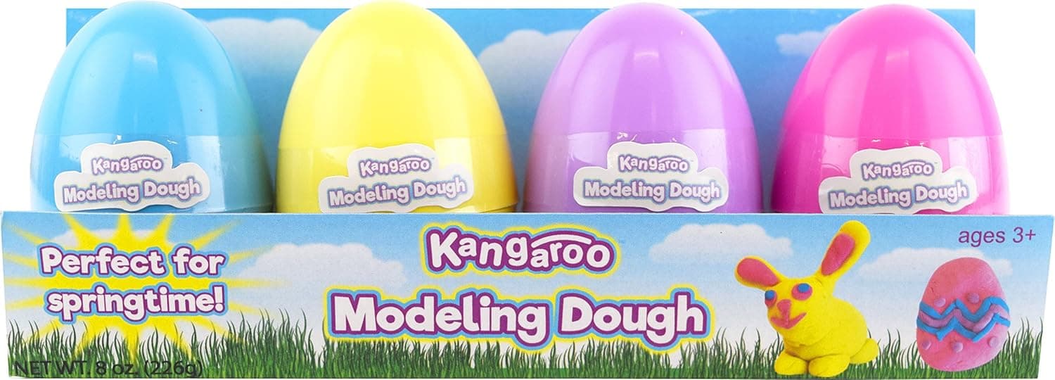 Fun Dough 4-Pack, Easter Eggs Surprise