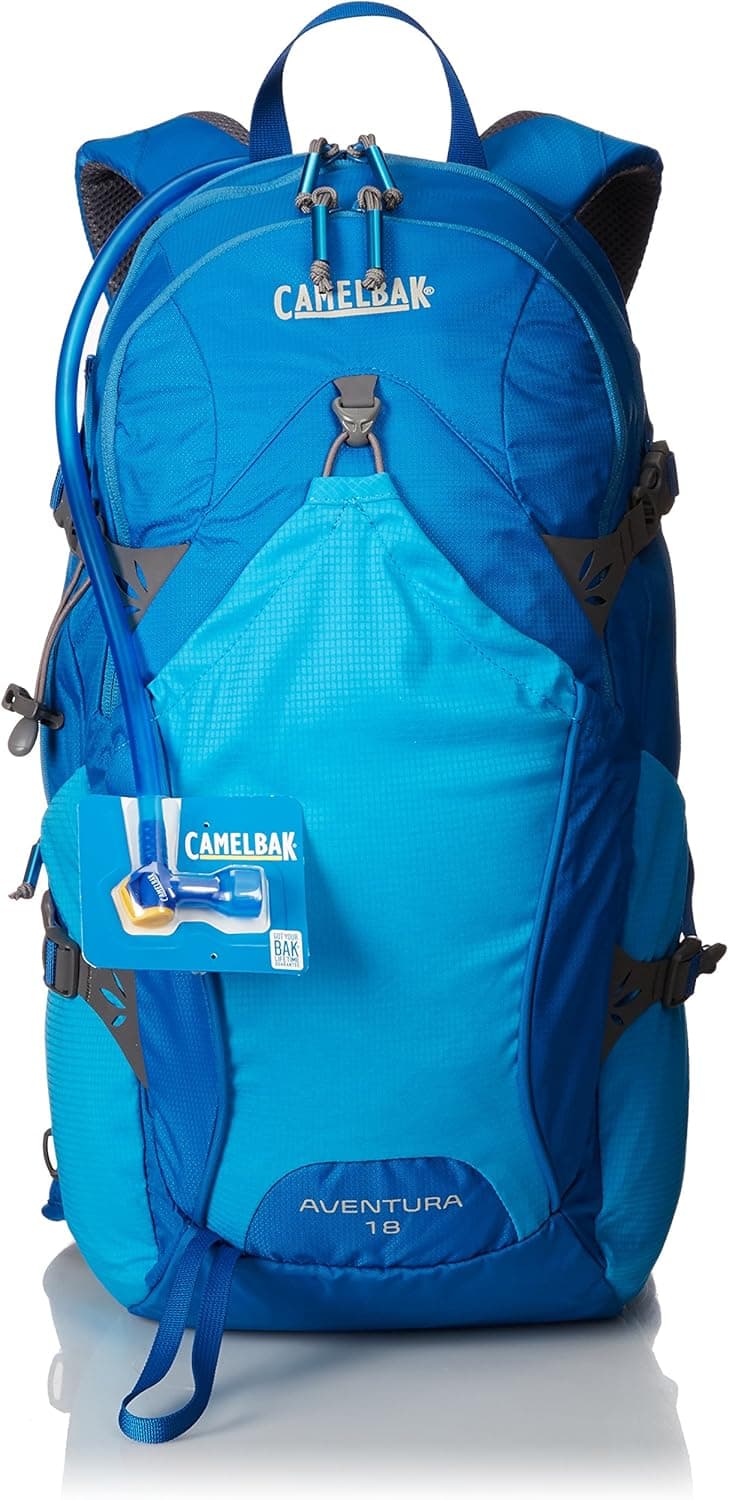 Camelbak Products Women's Aventura 18 Hydration Pack, Mykonos Blue/Blue Jewel, 100-Ounce