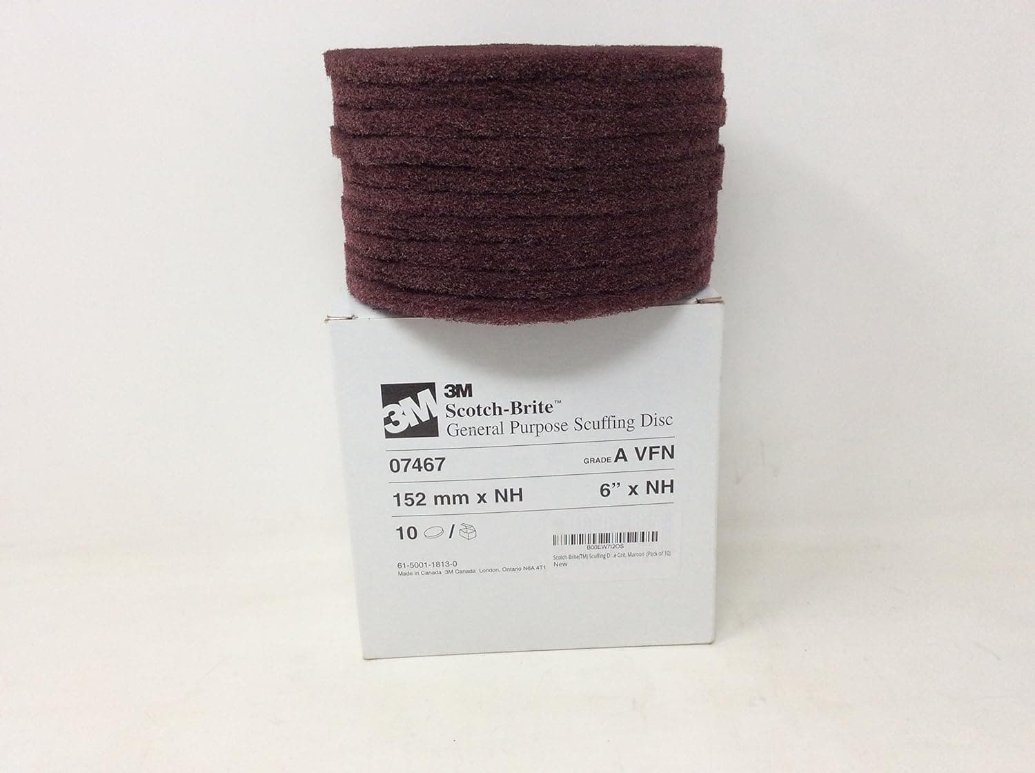 Cubitron II Scotch-Brite Scuffing Disc 07467, 6 in x NH A VFN