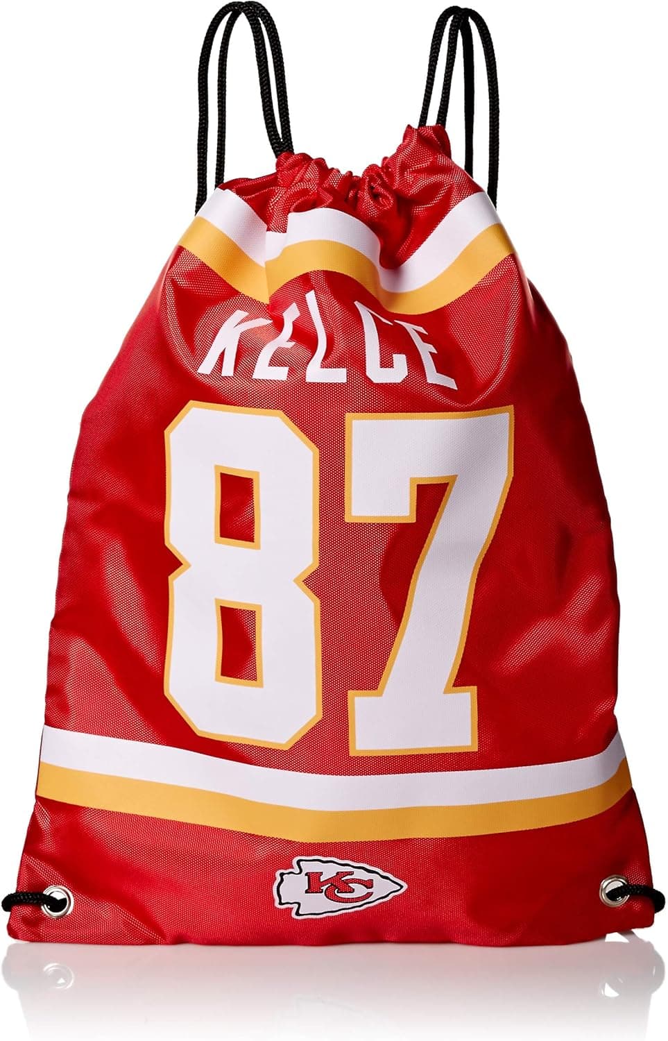 Kansas City Chiefs Kelce T. #87 Player Drawstring Backpack