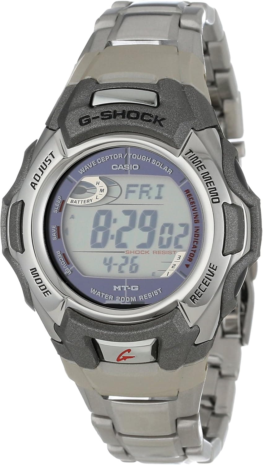 Casio Men's MTG900DA-8V G-Shock MT-G Atomic Tough Solar Watch