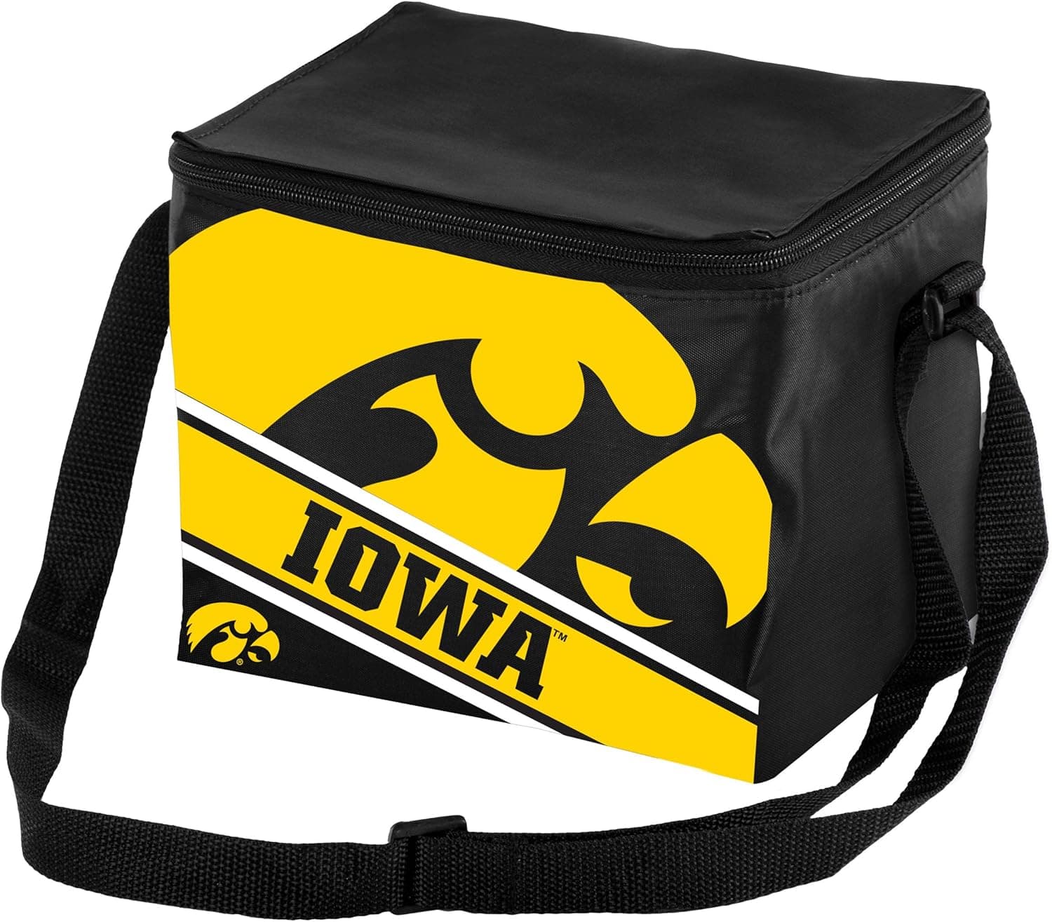 FOCO NCAA Big Logo STRIPE 12-Pack Cooler