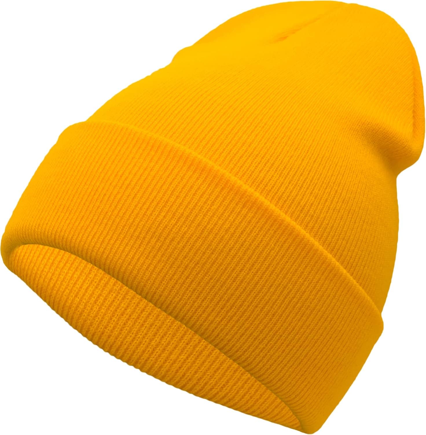Unisex Knit Soft Warm Cuffed Beanie Hat Winter Camo Hats for Men Women