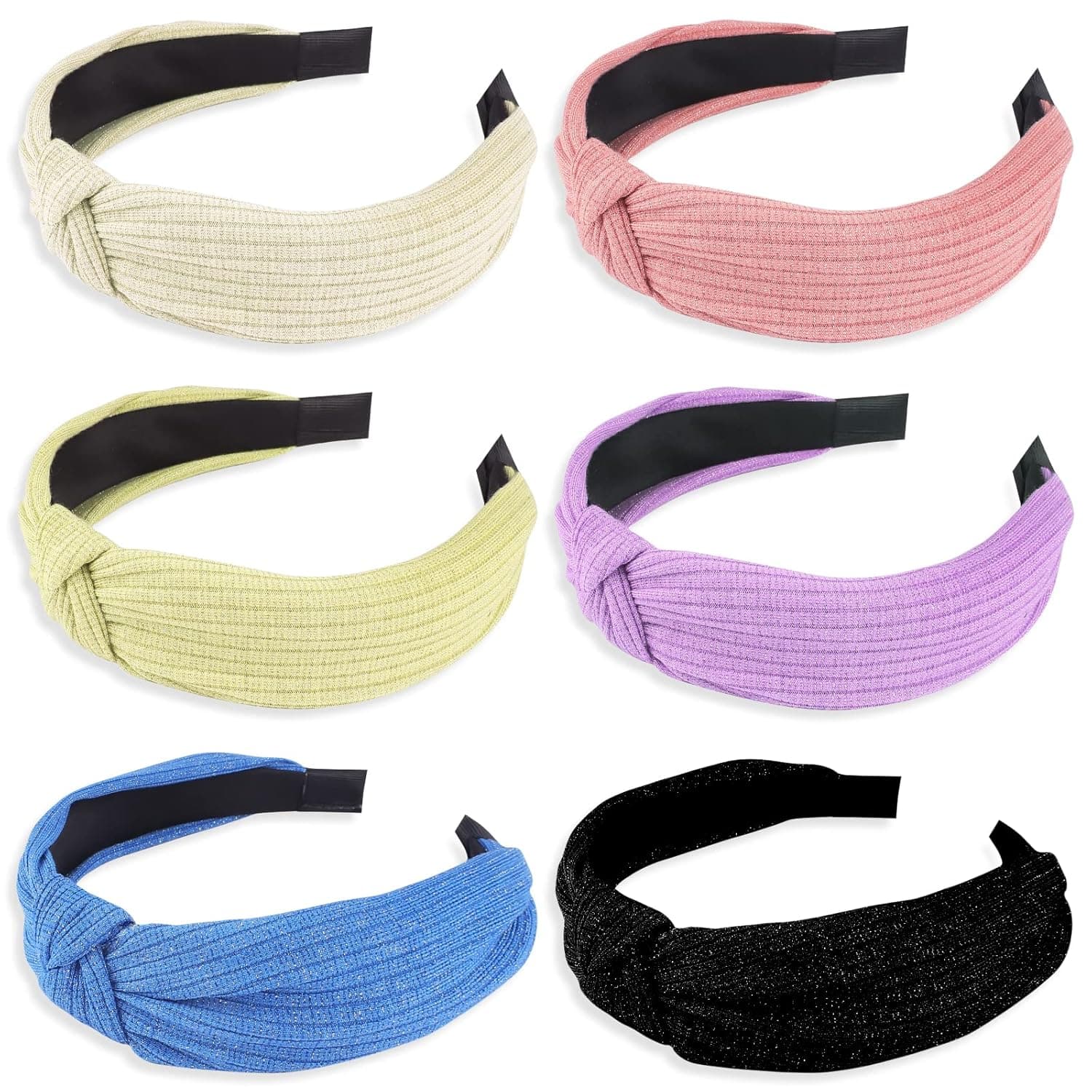 TOBATOBA Headbands for Women, Knotted Headband for Women, Head Bands No Slip Fashion for Women Girls, Wide Top Knot Hair Bands for Women’s Hair, Cute Headbands for Women Girls Great Gift