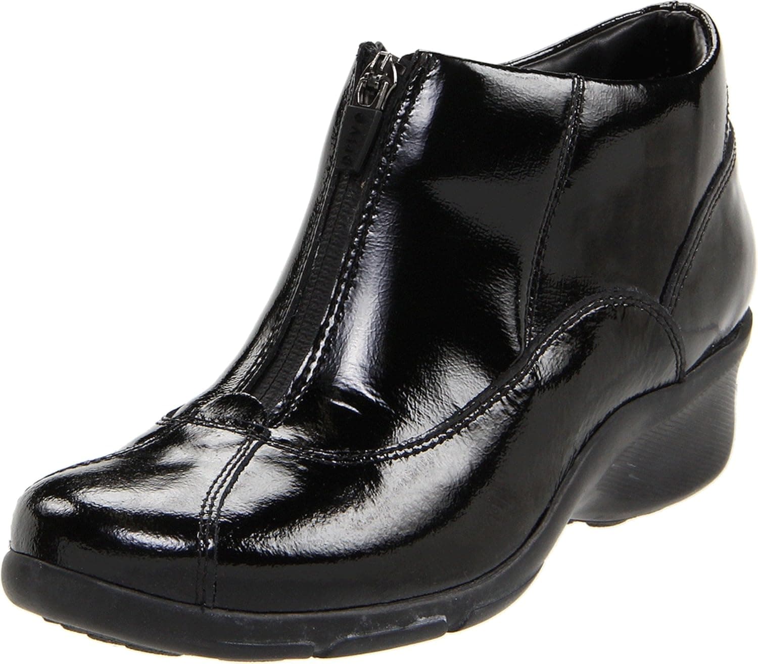 privo Women's Draper Waterproof Boot,Black Patent,9.5 M US