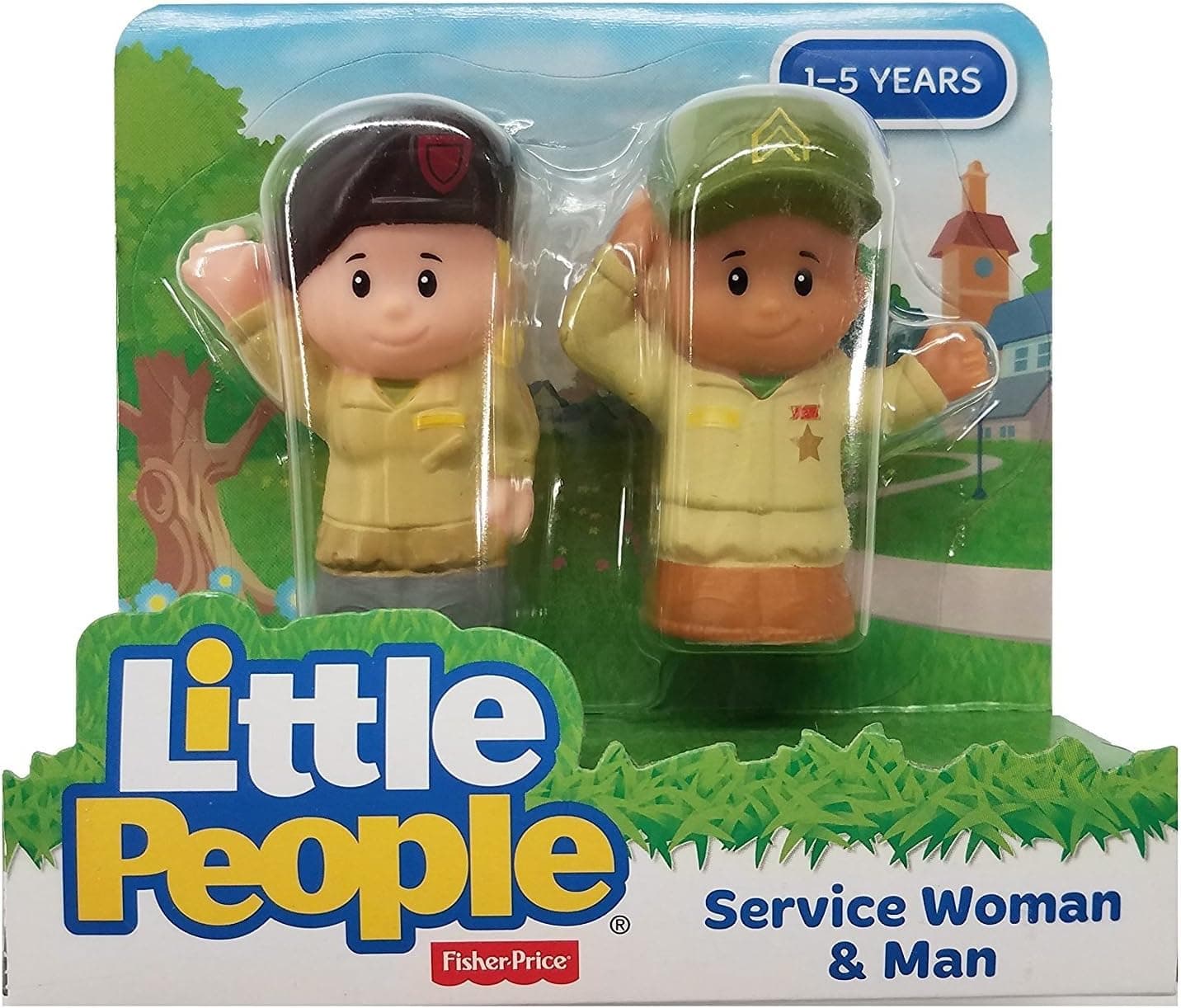Little People Fisher Price Service Woman and Man