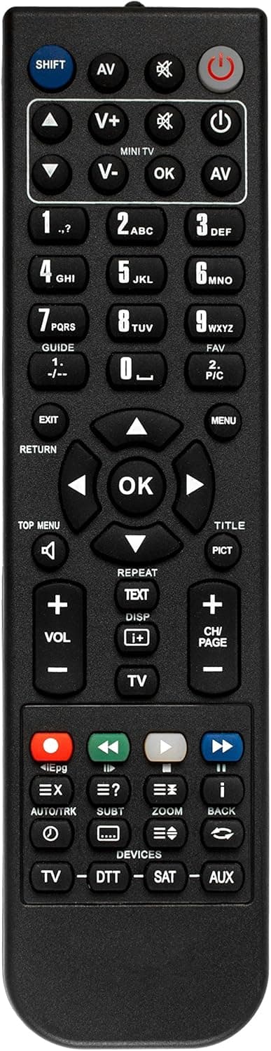 Replacement Remote for ONKYO TX-DS777 Standard v1
