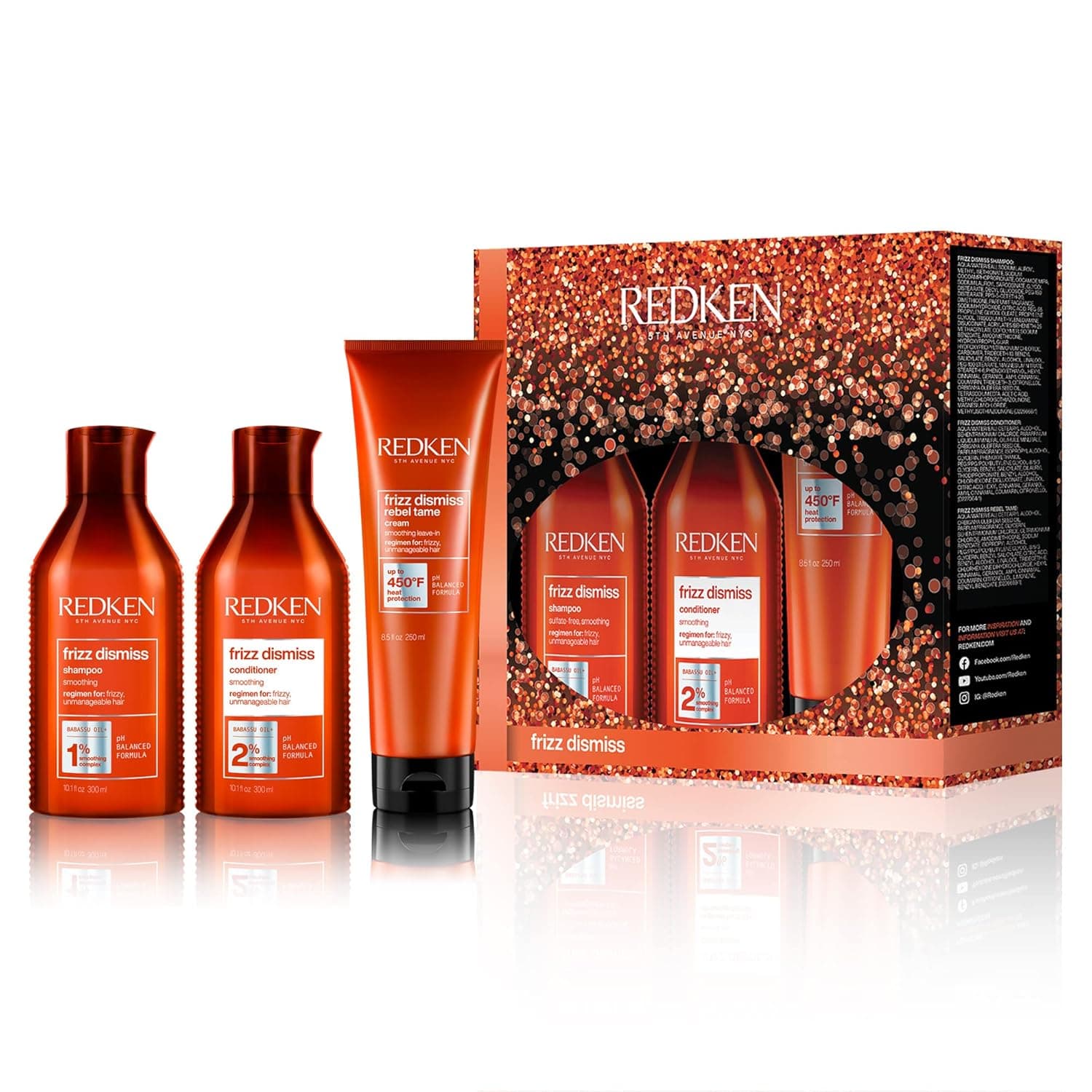 Redken Frizz Dismiss Hair Care Holiday Gift Set for Her, 1 ct.