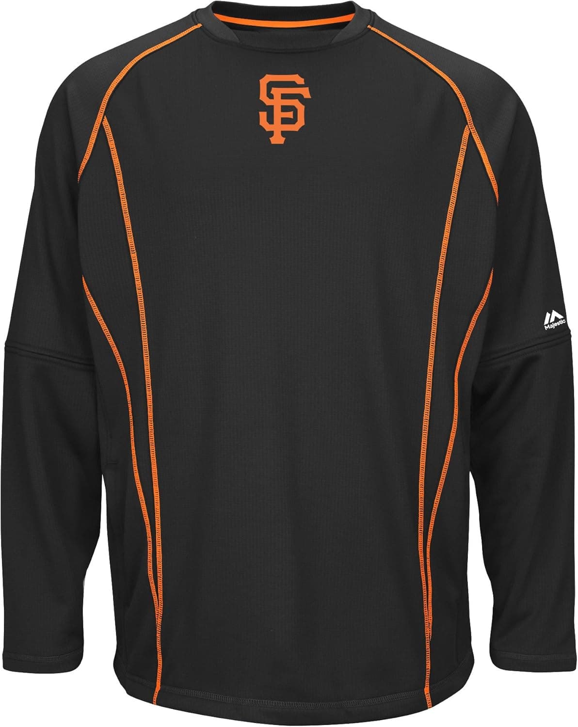 Majestic San Francisco Giants MLB Authentic On-Field Crew Pullover Sweatshirt