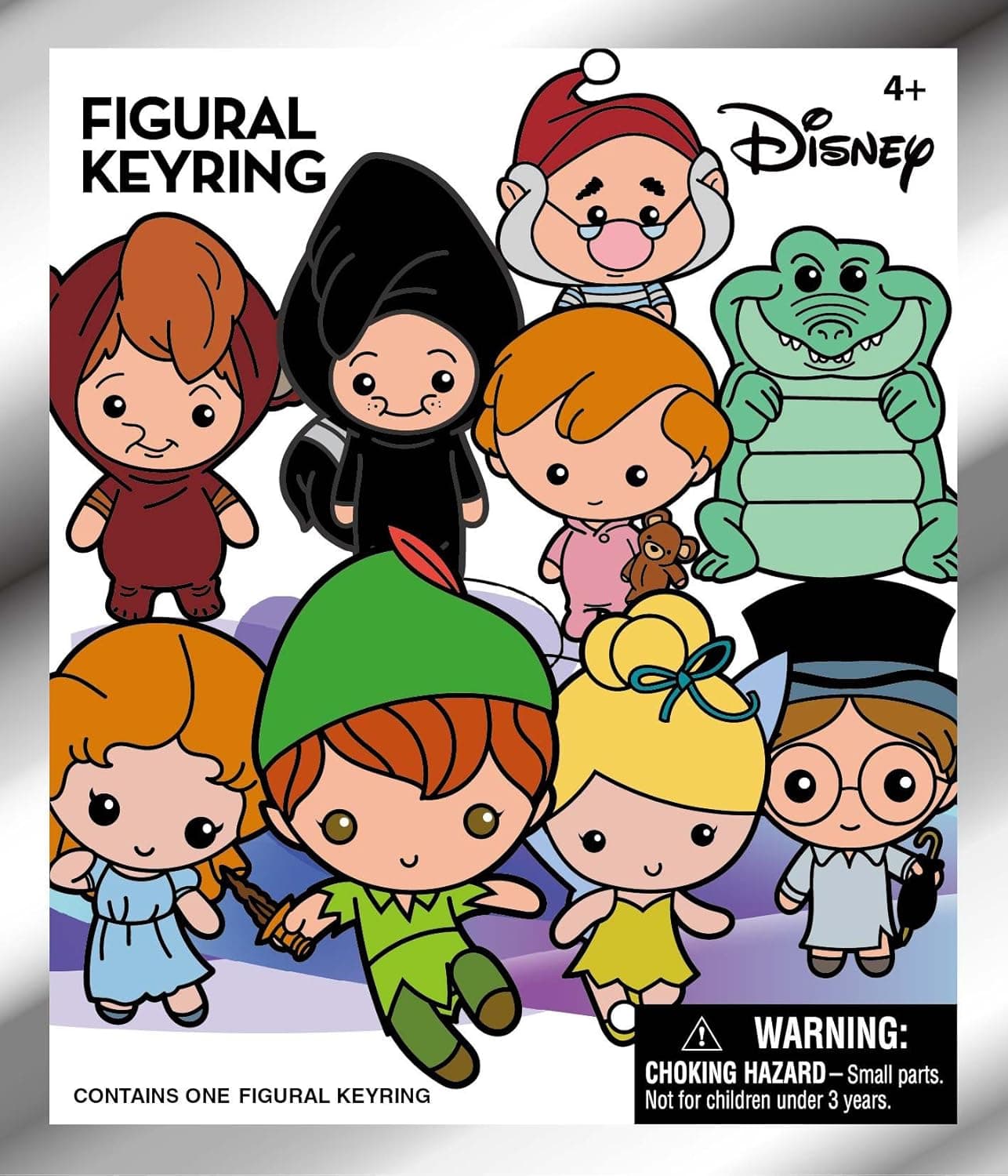 Disney Peter Pan 3D Collectible Key Ring Blind Bag Key Accessory