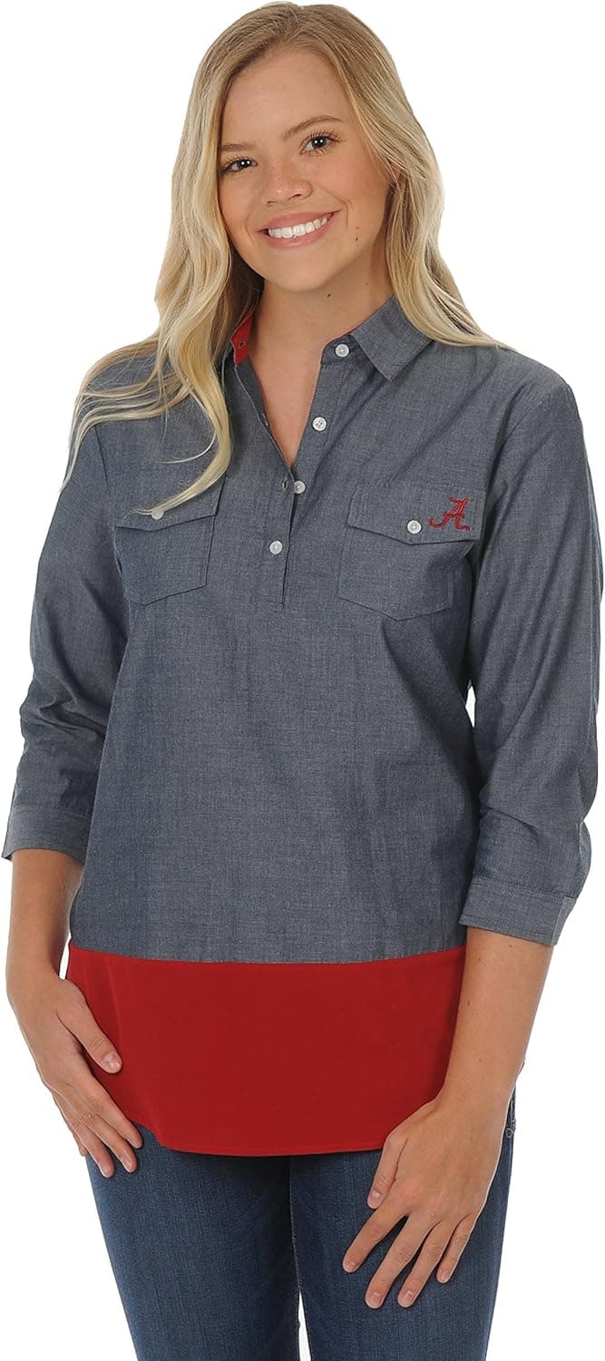 UG Apparel NCAA Women's Plaid Cardigan