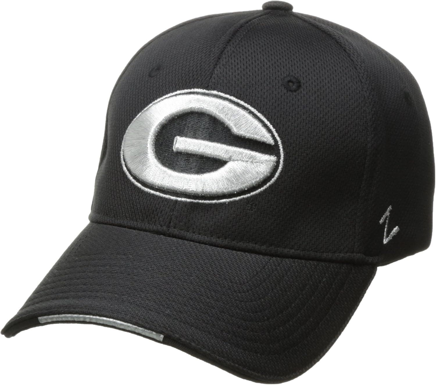 NCAA Zephyr Georgia Bulldogs Mens Synergy Hat, X-Large, Black