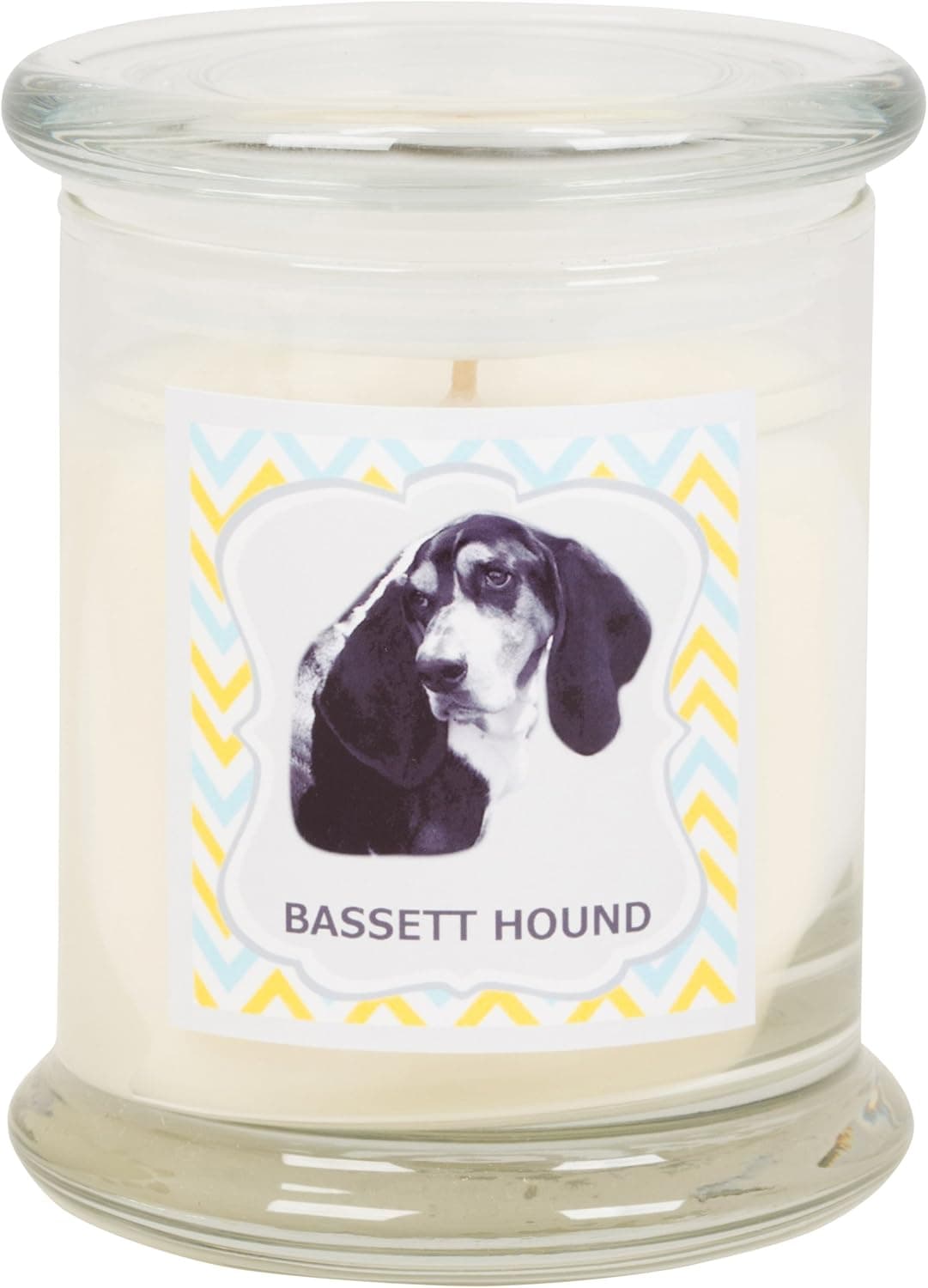 Aroma Paws Breed Candle Jar, 12-Ounce, Bassett Hound