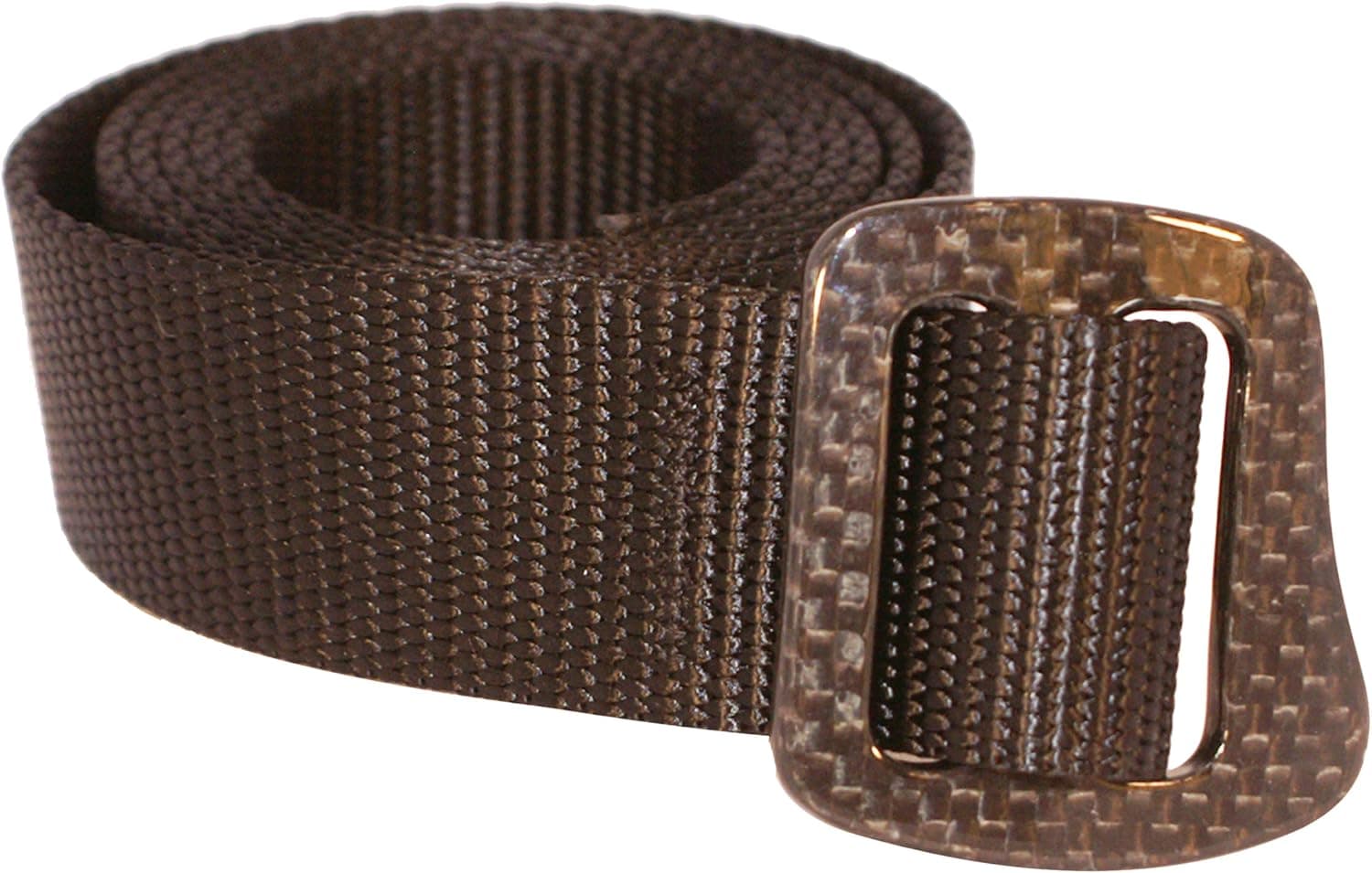 Bison Designs 30mm Web Carbonator Belt with 100-Percent Carbon Fiber Buckle