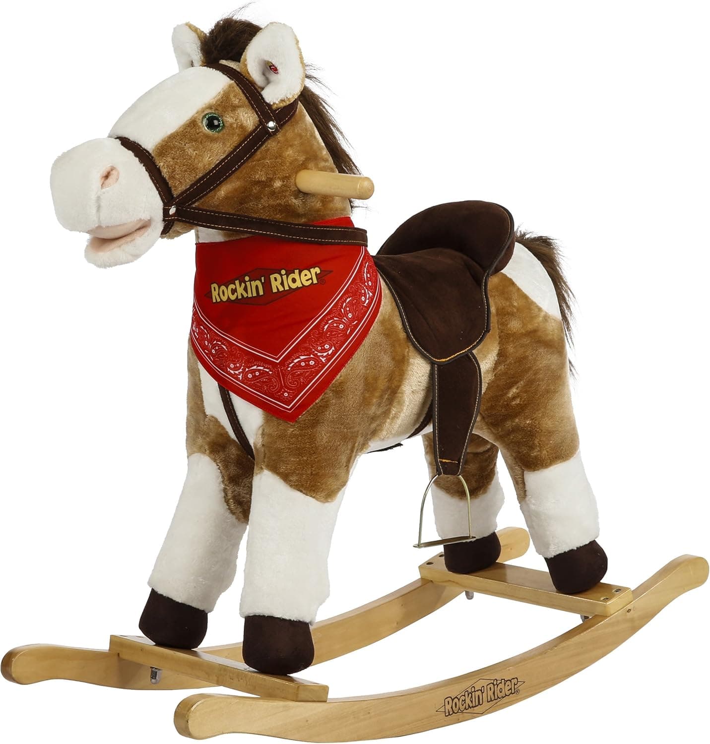Rockin' Rider Henley Rocking Horse, Brown, Large