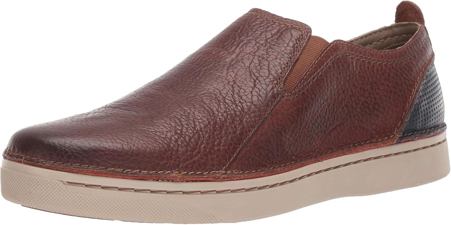 Clarks Men's Kitna Easy Loafer tan Leather 070 M US