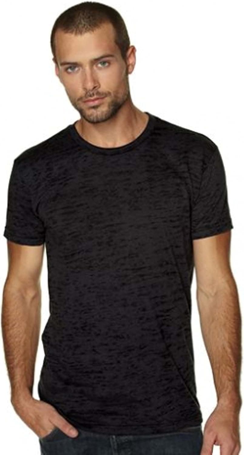 Next Level 6010 Men's Tri-Blend Crew Tee - Large - Black