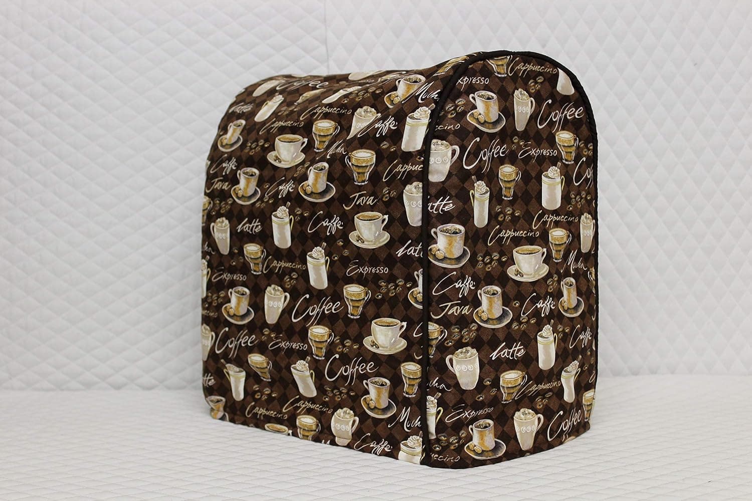 Simple Home Inspirations Cover Compatible for KitchenAid Stand Mixer, (4.5,5,6qt Lift Bowl, Cafe)