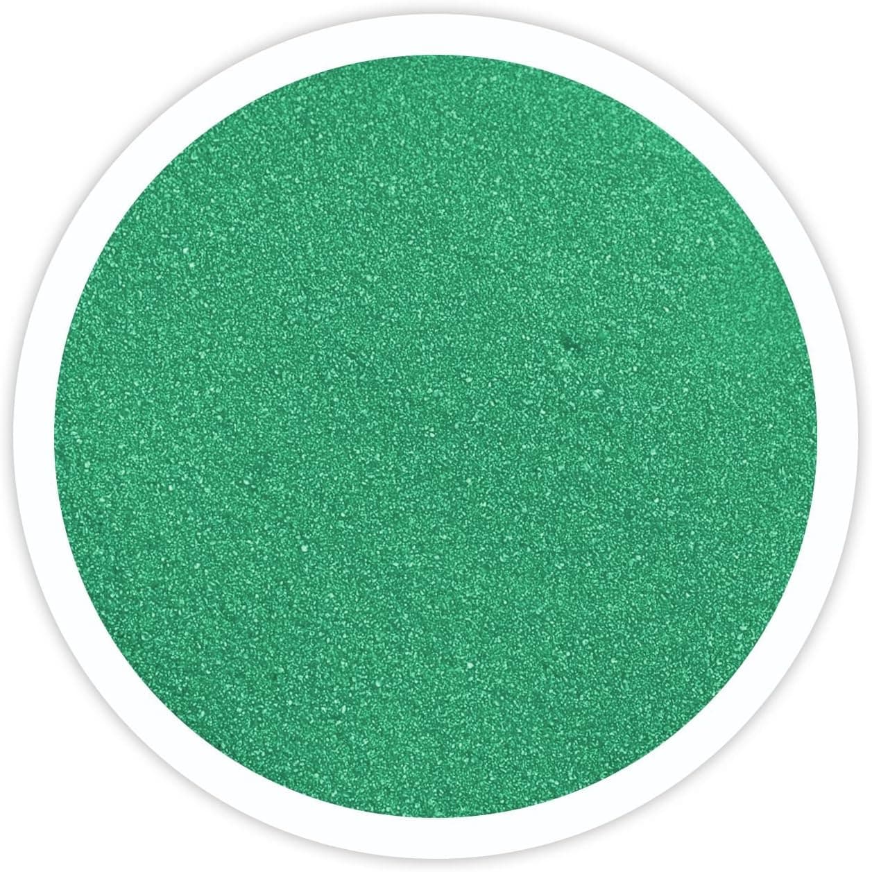 Sandsational Emerald Green Unity Sand~1.5 lbs (22 oz), Green Colored Sand for Weddings, Vase Filler, Home Décor, Craft Sand