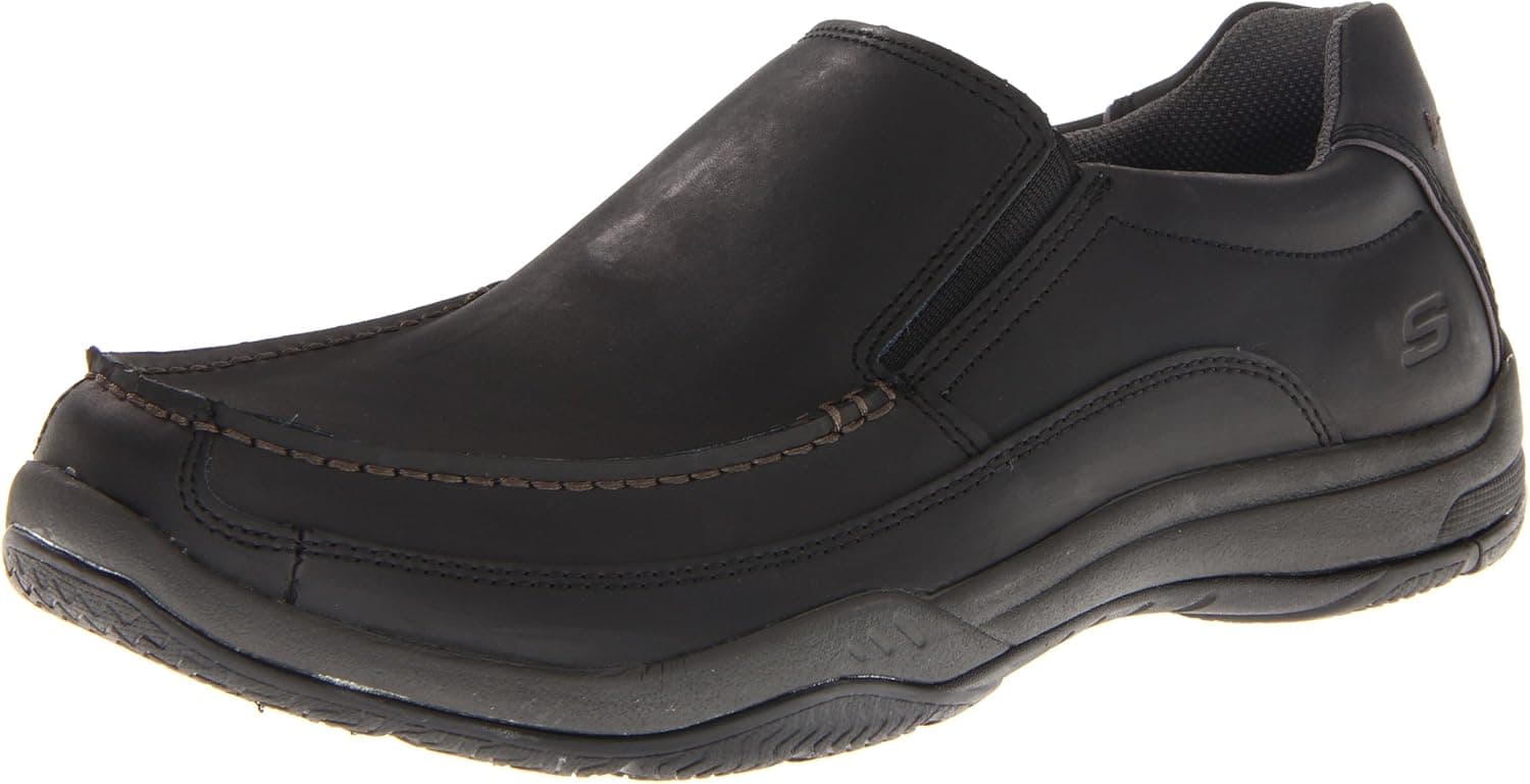 Skechers USA Men's Relaxed Fit Memory Foam Valko Niguel Slip-On