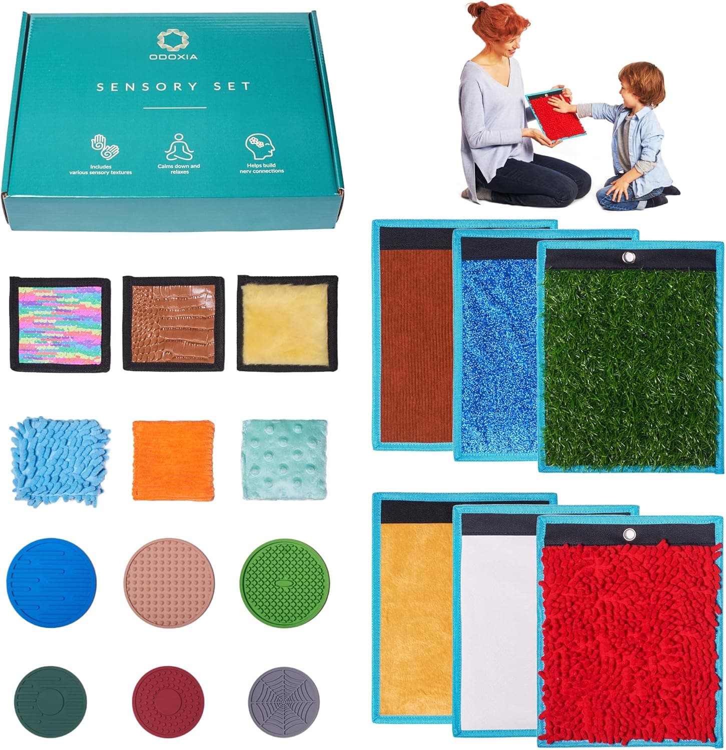 Sensory Mats for Autistic Children | Sensory Tiles for Kids | Mats, Discs & Bean Bags | Sensory Wall Panel | Multi-Sensory Exploration | Sensory Toys | Sensory Room Equipment | Tactile Play