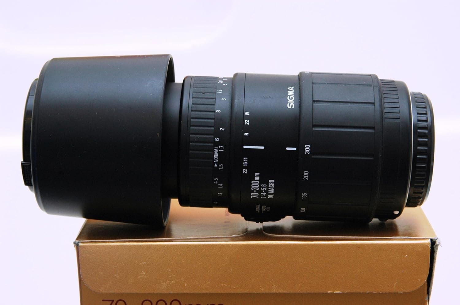 Sigma AF 70-300mm f4-5.6 DL Macro for Canon AF EF EOS SLR/DSLR Camera