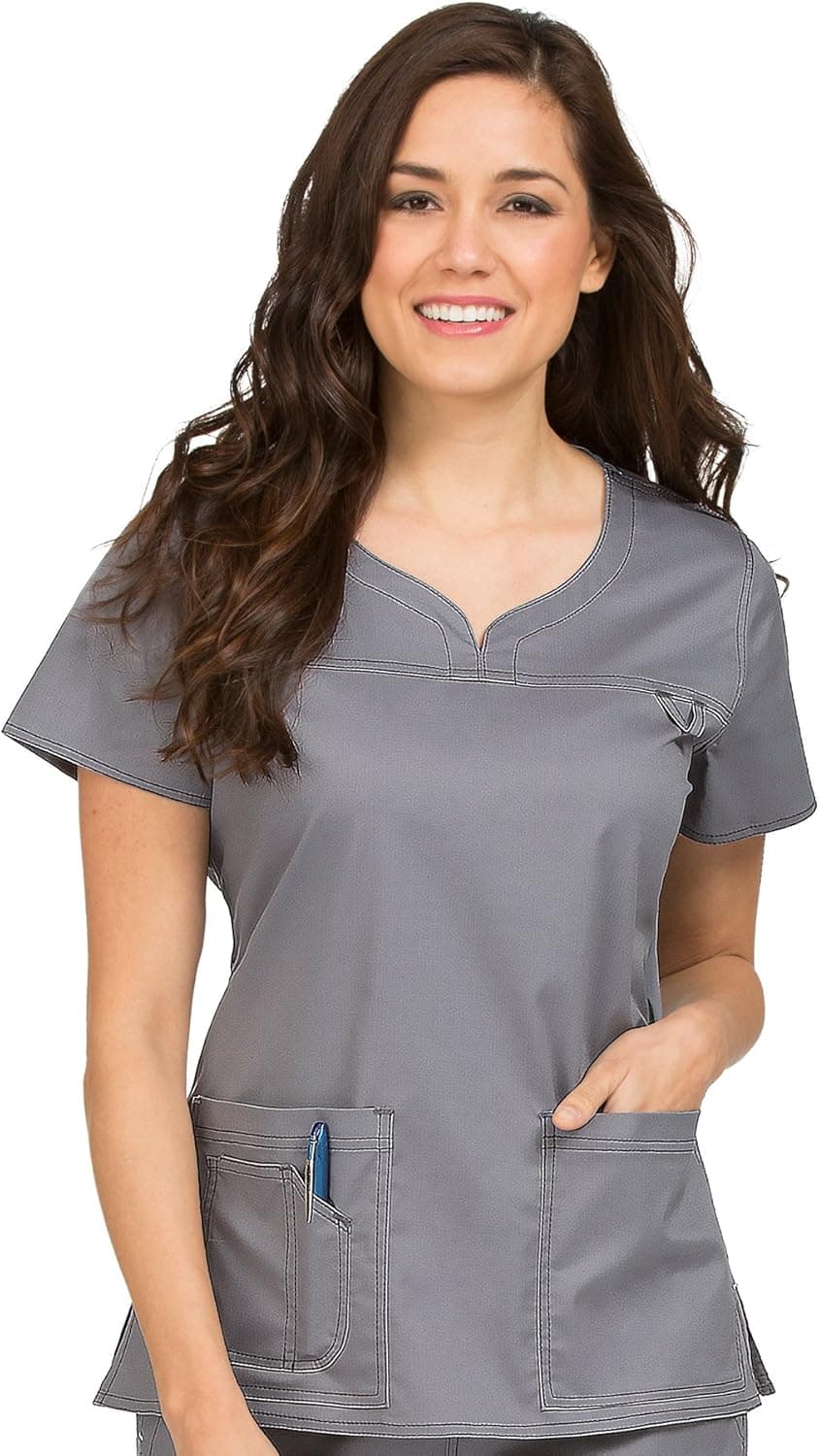 Med Couture Women's 'MC2' Lexi Scrub Top