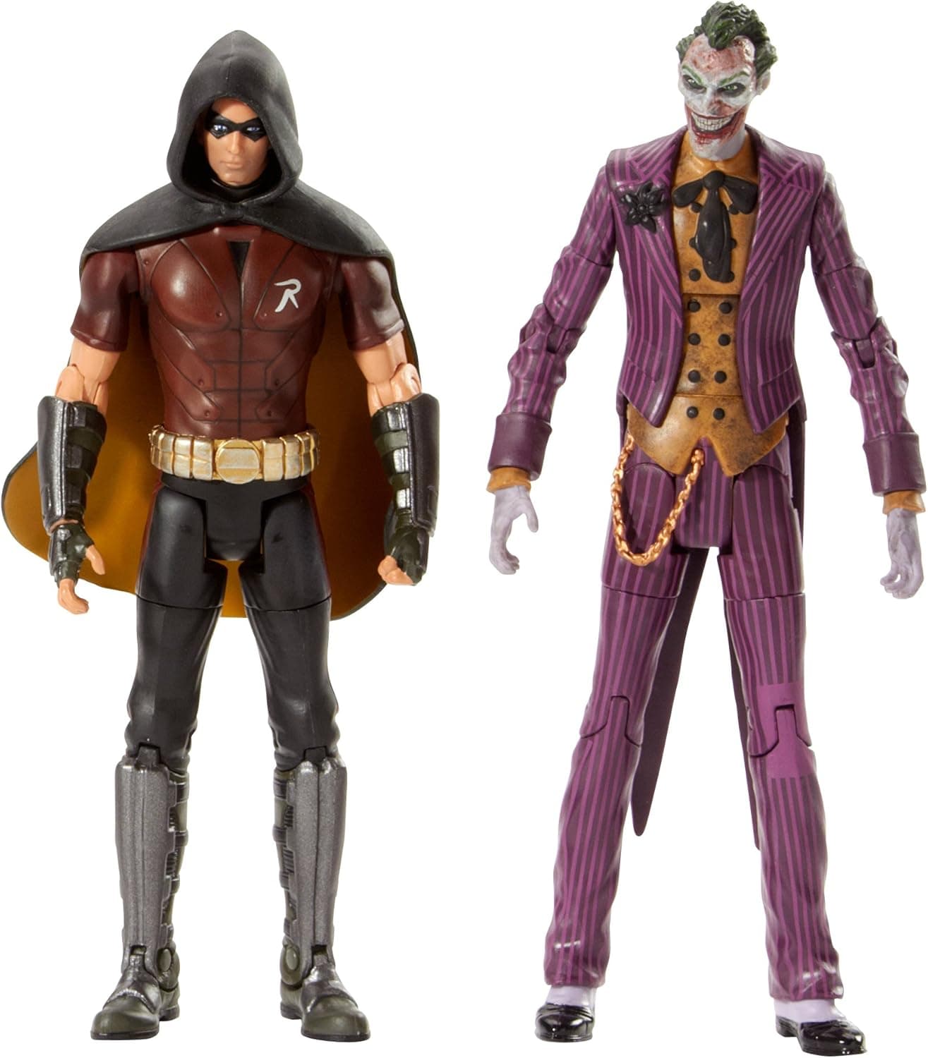 Mattel Batman Legacy Arkham City Robin And The Joker Collector Figure 2-Pack