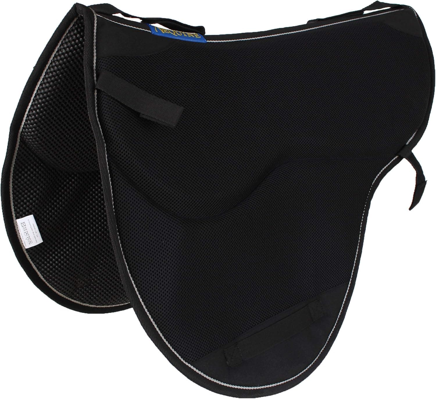 Professional Equine Horse Western Endurance Non-Slip Neoprene Saddle Pad Black 6405BK1
