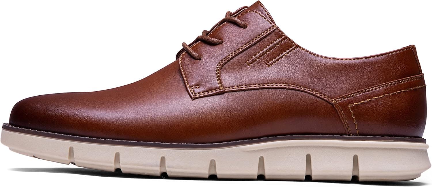 Jousen Comfortable Mens Casual Shoes Non-Slip Simple Casual Dress Shoes for Men