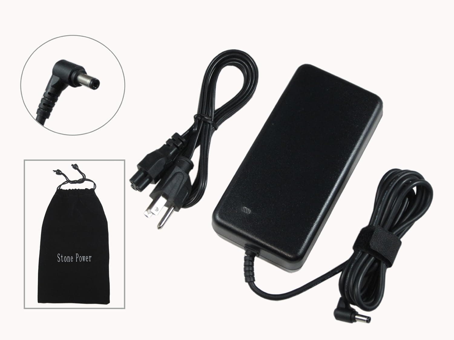 Original 19V 4.74A 90W AC Power Adapter for N80 series: N80, N80Vc, N80Vn, N81 Series: N81, N81Vg, N81Vp, N90 Series: N90, N90Sv, 100% Compatible with 04G266006060, 90-N00PW5200T, 90-N6EPW2000, PA-1900-24, ADP-90SB, ADP-90FB BB, ADP-90SB BB. ***COME WITH MICROFIBER ADAPTER POUCH!! "STONE POWER EXCLUSIVE"***