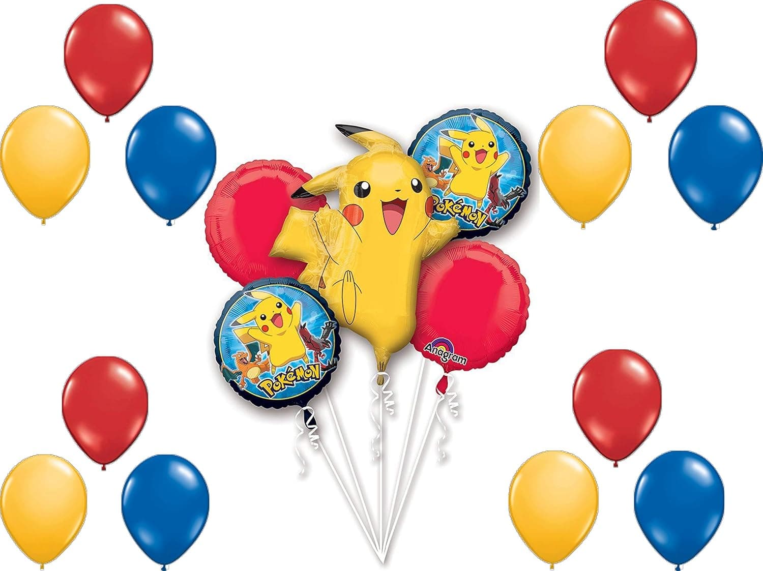 POKEMON GO Birthday Party Balloons Decoration Supplies Pikachu Game