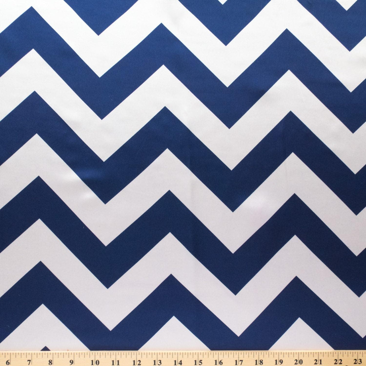 ArtOFabric Long Chevron Satin Charmeuse Table Runner 13"x90"Inch-Navy Blue