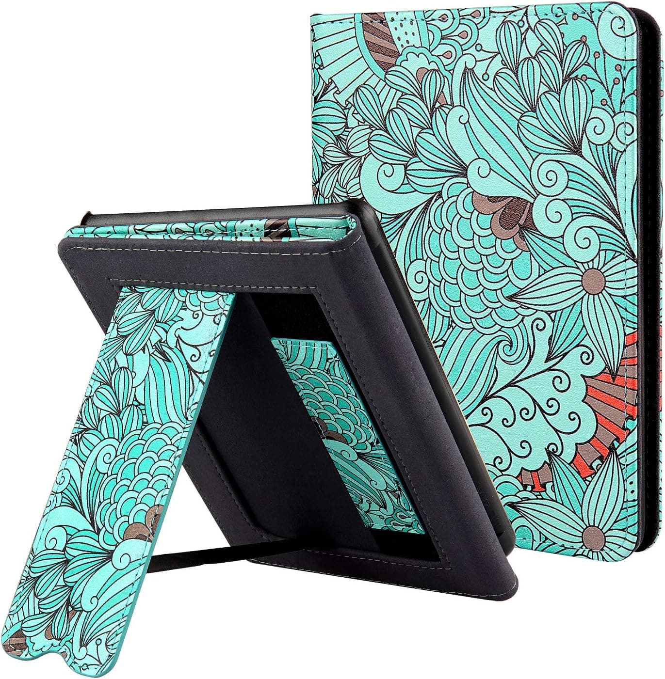 CoBak Kindle Paperwhite Case - All New PU Leather Smart Cover with Auto Sleep Wake Feature for Kindle Paperwhite 10th Generation 2018 Released, Sky Blue