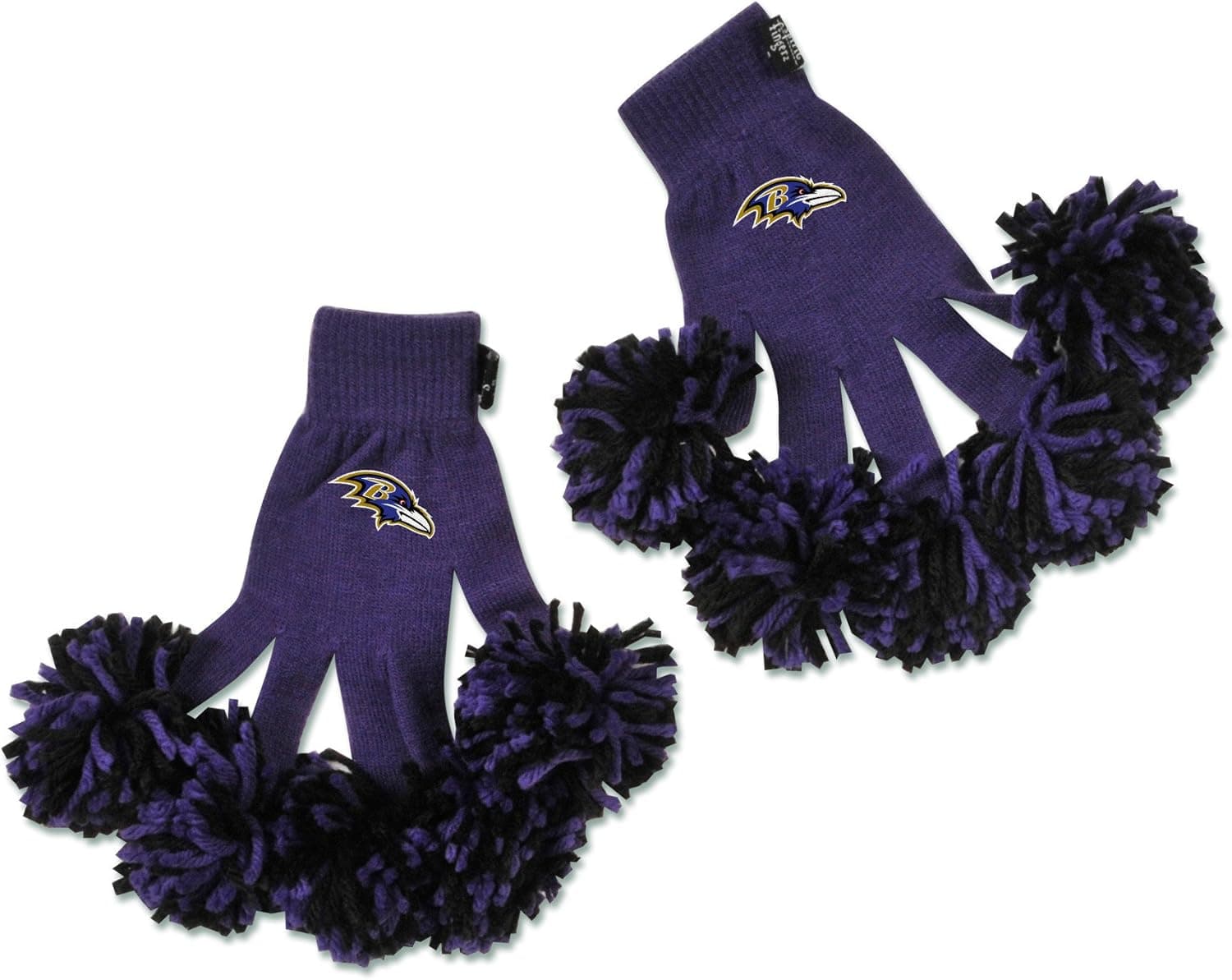 Spirit Fingerz NFL Teams Embroidered Pom Pom Gloves