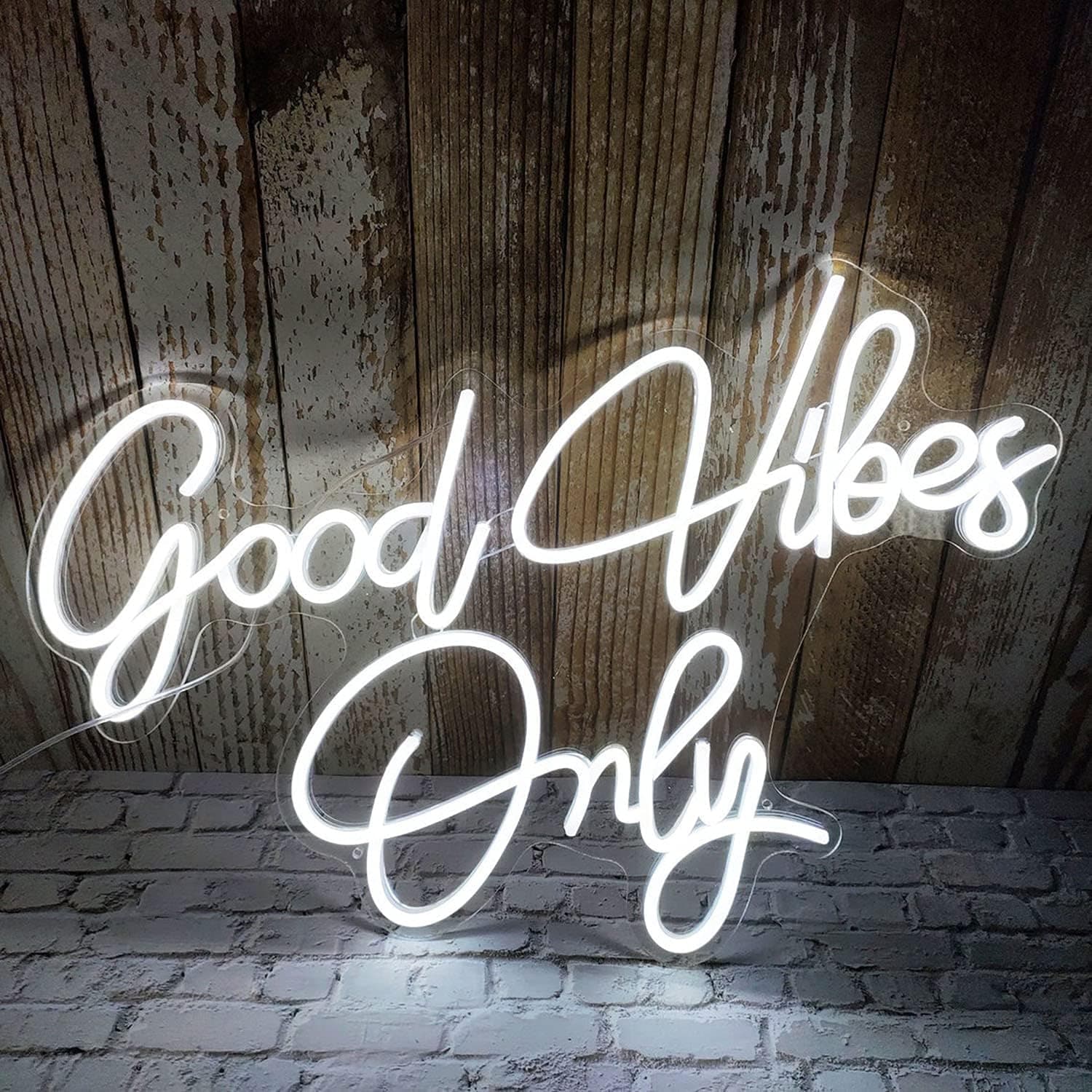 Good Vibes Only Neon Sign Light Wall Art Gifts,Neon Sign Wall Art,Neon Sign Wall Decorations Bar Pub Club Rave Apartment Home Decor Party Christmas Decor