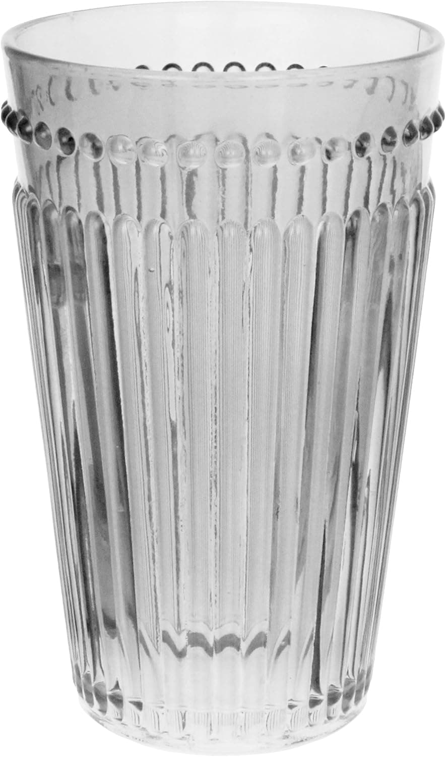 Zrike Brands Opulence Highball Glass, Clear, Set of 4